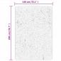 Preview: Teppich HUARTE Kurzflor Weich und Waschbar Rot 140x200 cm