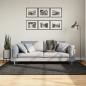 Preview: ARDEBO.de - Teppich ISTAN Hochflor Glänzend Anthrazit 140x200 cm