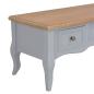 Preview: TV-Schrank Grau 100 x 35 x 35 cm Holz