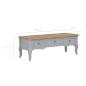 Preview: TV-Schrank Grau 100 x 35 x 35 cm Holz