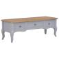 Preview: TV-Schrank Grau 100 x 35 x 35 cm Holz