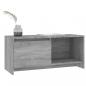 Preview: TV-Schrank Grau Sonoma 90x35x40 cm Holzwerkstoff