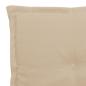 Preview: Gartenbank-Auflage Beige 200x50x3 cm Oxford-Gewebe