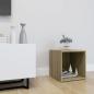 Preview: TV-Schrank Sonoma-Eiche 37x35x37 cm Holzwerkstoff