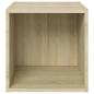 Preview: TV-Schrank Sonoma-Eiche 37x35x37 cm Holzwerkstoff