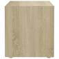 Preview: TV-Schrank Sonoma-Eiche 37x35x37 cm Holzwerkstoff