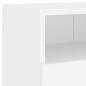 Preview: TV-Wandschrank Weiß 80x30x30 cm Holzwerkstoff
