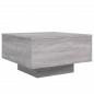 Preview: Couchtisch Grau Sonoma 55x55x31 cm Holzwerkstoff