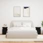 Preview: Nachttische mit LED-Leuchten 2 Stk. Schwarz 35x39x55 cm