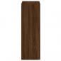 Preview: TV-Wandschrank Braun Eiche-Optik 40,5x30x90 cm Holzwerkstoff