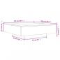 Preview: Couchtisch Braun Eichen-Optik 100x100x31 cm Holzwerkstoff