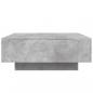 Preview: Couchtisch Betongrau 80x80x31 cm Holzwerkstoff