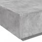 Preview: Couchtisch Betongrau 80x80x31 cm Holzwerkstoff
