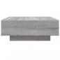 Preview: Couchtisch Grau Sonoma 80x80x31 cm Holzwerkstoff