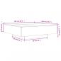 Preview: Couchtisch Schwarz 100x100x31 cm Holzwerkstoff
