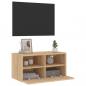 Preview: TV-Wandschrank Sonoma-Eiche 60x30x30 cm Holzwerkstoff