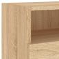 Preview: TV-Wandschrank Sonoma-Eiche 80x30x30 cm Holzwerkstoff
