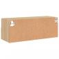 Preview: TV-Wandschrank Sonoma-Eiche 80x30x30 cm Holzwerkstoff