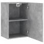 Preview: TV-Wandschrank Betongrau 40,5x30x60 cm Holzwerkstoff