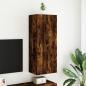 Preview: TV-Wandschrank Räuchereiche 40,5x30x102 cm Holzwerkstoff