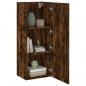 Preview: TV-Wandschrank Räuchereiche 40,5x30x102 cm Holzwerkstoff