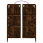 Preview: TV-Wandschrank Räuchereiche 40,5x30x102 cm Holzwerkstoff