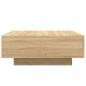Preview: Couchtisch Sonoma-Eiche 80x80x31 cm Holzwerkstoff