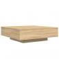 Preview: Couchtisch Sonoma-Eiche 100x100x31 cm Holzwerkstoff
