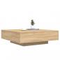 Preview: Couchtisch Sonoma-Eiche 100x100x31 cm Holzwerkstoff
