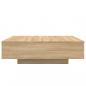 Preview: Couchtisch Sonoma-Eiche 100x100x31 cm Holzwerkstoff