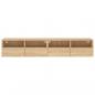 Preview: TV-Wandschränke 2 Stk. Sonoma-Eiche 80x30x30 cm Holzwerkstoff