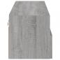 Preview: TV-Wandschrank Grau Sonoma 100x30x30 cm Holzwerkstoff