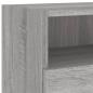 Preview: TV-Wandschrank Grau Sonoma 100x30x30 cm Holzwerkstoff