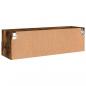 Preview: TV-Wandschrank Räuchereiche 100x30x30 cm Holzwerkstoff