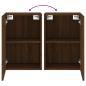 Preview: TV-Wandschrank Braun Eiche-Optik 40,5x30x60 cm Holzwerkstoff