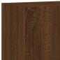 Preview: TV-Wandschrank Braun Eiche-Optik 40,5x30x60 cm Holzwerkstoff