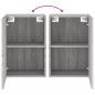 Preview: TV-Wandschrank Grau Sonoma 40,5x30x60 cm Holzwerkstoff