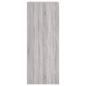 Preview: TV-Wandschrank Grau Sonoma 40,5x30x102 cm Holzwerkstoff