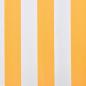 Preview: Markisenbespannung Canvas Orange & Weiß 350x250 cm 