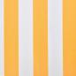 Preview: Markisenbespannung Canvas Orange & Weiß 350x250 cm 