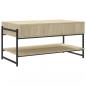 Preview: Couchtisch Sonoma-Eiche 90x50x45 cm Holzwerkstoff