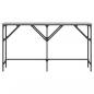 Preview: Konsolentisch Grau Sonoma 140x29x75 cm Holzwerkstoff