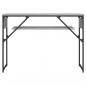 Preview: Konsolentisch mit Ablage Grau Sonoma 105x30x75cm Holzwerkstoff