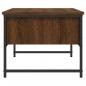 Preview: Couchtisch Braun Eichen-Optik 101x49x39,5 cm Holzwerkstoff