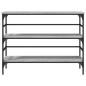Preview: Konsolentisch Grau Sonoma 100x32x75 cm Holzwerkstoff