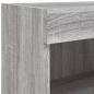 Preview: TV-Schränke mit LED-Leuchten 2 Stk. Grau Sonoma 60x30x30 cm