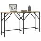 Preview: ARDEBO.de - Konsolentisch Sonoma-Eiche 140x29x75 cm Holzwerkstoff
