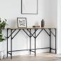 Preview: Konsolentisch Sonoma-Eiche 140x29x75 cm Holzwerkstoff