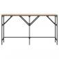 Preview: Konsolentisch Sonoma-Eiche 140x29x75 cm Holzwerkstoff