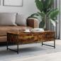 Preview: Couchtisch Räuchereiche 101x49x39,5 cm Holzwerkstoff